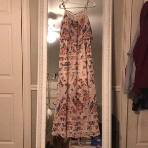 Floral Xhilaration Maxi Dress